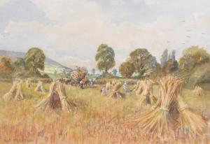 MEASOM William Frederick 1875-1945,A Hay Making Scene,John Nicholson GB 2017-06-28