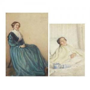MEB 1900-1900,Time for Tea and a portrait of a lady,Eastbourne GB 2019-09-12