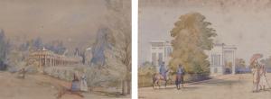 MECHAM R,SHOWING GOVERNMENT HOUSE, BARRACKPORE,Sotheby's GB 2017-01-19