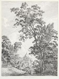 MECHAU Jacob Wilhelm 1745-1808,Castello Gandolfo,1795,Winterberg Arno DE 2021-04-24