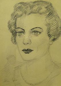 MEDREA Ada Geo 1917-1992,Autoportret,Alis Auction RO 2012-01-17
