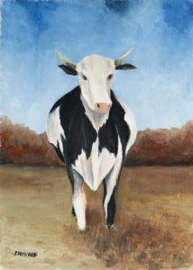 MEEHAN Kevin,COW STUDY II,Ross's Auctioneers and values IE 2024-01-24