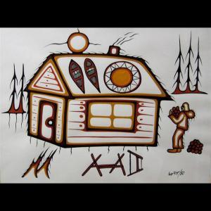 MEEKIS JOHNSON 1954,FATHER’’’’S HOME,1980,Waddington's CA 2012-03-12