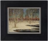 MEEKISON John M 1900-1900,Paysage d'hiver,Piguet CH 2012-09-26