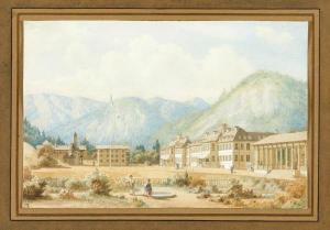 MEERMANN Arnold 1829-1908,Palais dans les montagnes,AuctionArt - Rémy Le Fur & Associés 2019-10-08