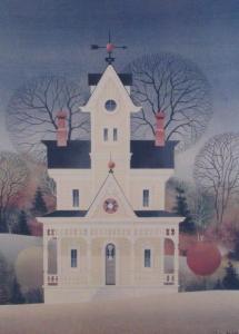 MEESE Wilbur 1920-1998,Victorian house,1984,Wickliff & Associates US 2021-08-28