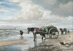 MEESTERS Dirk 1899-1950,Shell Gathering on Schveningen Beach,Christie's GB 2011-10-26