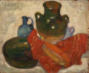 MEGE Violette 1889,Still Life with Tambourine and Jugs,Heritage US 2009-10-21