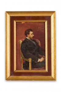 MEGIA MARQUES Nicolás 1845-1917,Retrato del Señor Polanco,1879,Duran Subastas ES 2021-02-25