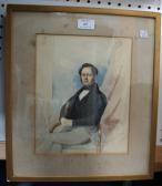 megil walter,Three-quarter Length Portrait of a Gentleman seate,1842,Tooveys Auction GB 2009-10-06