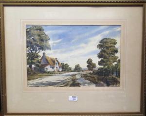 MEGORAN Winston 1913-1971,The Lane Cottage and an Essex Creekboth,Cheffins GB 2022-01-13