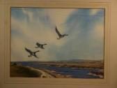 MEGORAN Winston 1913-1971,Three wild geese taking flight,Rogers Jones & Co GB 2009-03-31