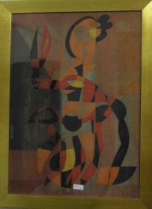 MEHLS Hanna 1867-1928,Abstrakte Komposition,Johann Sebok DE 2009-03-07