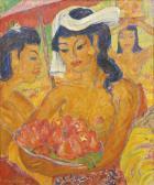 MEIER Theo 1908-1989,Balinese Girls with Offerings,1962,Christie's GB 2011-05-30
