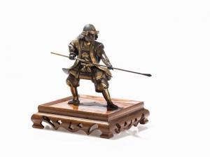 MEIJI PERIOD 1868-1912,Figure of a Samurai,Auctionata DE 2015-09-21