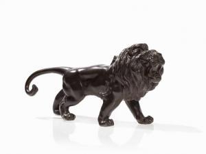 MEIJI PERIOD 1868-1912,Sculpture of a Lion,Auctionata DE 2016-10-06
