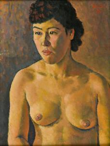 MEILI Conrad 1895-1969,Kikou Yamata, épouse du peintre,1943,Conan-Auclair FR 2024-03-09