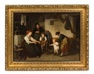 MEINERS Piet 1857-1903,First Steps,Hindman US 2017-07-17