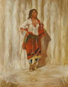 MEININGER R.J 1900-1900,Portrait of a Native American Woman,Gray's Auctioneers US 2011-03-29