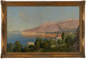 MEINZOLT Georg M. 1863-1948,An der Küste von Sorrent am Golf von Neapel,Dobritz DE 2024-03-09