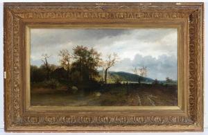 MEISSNER Gustav 1830-1910,Country path with cattle,Anderson & Garland GB 2022-02-20