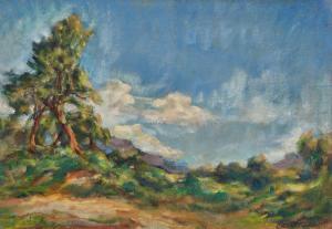 MEISTER Otto 1887-1969,Magliasina Landschaft,1954,Dobiaschofsky CH 2024-11-09