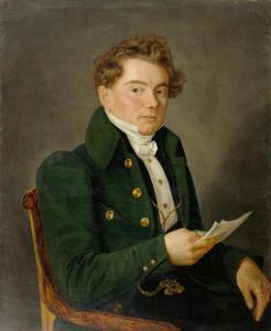MEISTER Simon 1796-1844,Autoportrait,1830,Galerie Koller CH 2008-12-04