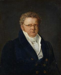MEISTER Simon 1796-1844,Portrait of a man with glasses,1830,Lempertz DE 2022-05-21