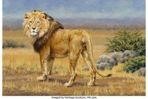 Melaine Krystii 1963,Looking Back Lion,Heritage US 2020-12-01