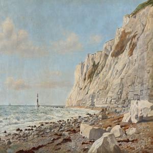 MELBYE Vilhelm 1824-1882,Coastal scene from Beachy Head,Bruun Rasmussen DK 2016-02-22
