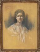 MELCHERS Julius, Gari 1860-1932,Lady in white,Eldred's US 2014-07-31