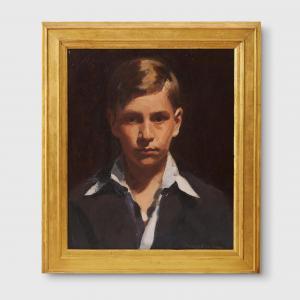MELDRUM Duncan Max 1875-1955,Portrait of Boy,1940,Bonhams GB 2023-08-29