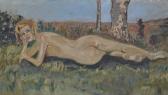 MELGRAVE Julian,female nude,1958,Burstow and Hewett GB 2012-03-28