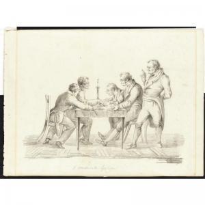 MELI Giosué 1807-1893,GRUPPO DI QUATTRO FOGLI DI VARI SOGGETTI,Sotheby's GB 2006-10-18