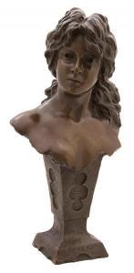 MELILLI CERING 1800-1800,Bust of a Young Female,Hindman US 2017-04-27