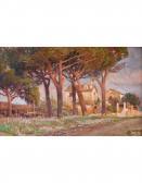 MELIS MARINI Felice 1871-1953,Paesaggio sardo con case,Wannenes Art Auctions IT 2010-11-30