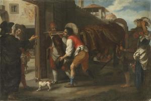 MELISSI Agostino 1616-1683,An episode from the stories of the Pievano Arlotto,Christie's 2011-12-07