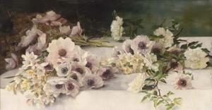 MELITA Victoria 1876-1936,Summer blooms on a table,1902,Christie's GB 2006-11-30