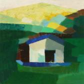 MELLERUP Tage 1911-1988,Composition with house,1959,Bruun Rasmussen DK 2011-05-16