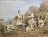 MELLING Henry 1808-1879,An attack by bandits in Greece,Cheffins GB 2013-06-19