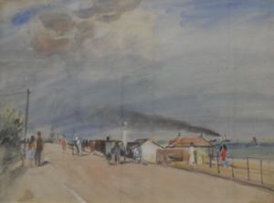 MELLON Campbell Archibald 1876-1955,Promenade Scene,Rowley Fine Art Auctioneers GB 2024-01-13
