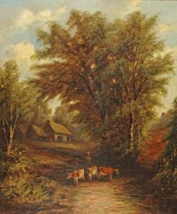 MELLOR Joseph 1850-1885,A Rural Landscape,Morphets GB 2011-09-08
