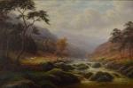 MELLOR William 1851-1931,Mountain Stream Nr Capel Curig, North Wales,John Taylors GB 2021-11-16