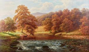 MELLOR William 1851-1931,On the Wharfe, Bolton Woods,Tennant's GB 2024-03-16