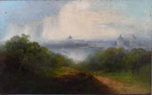 MELROSE Andrew W 1836-1901,PANORAMIC VIEW OF THE CITY OF LONDON WITH ST. PAUL,Potomack US 2023-04-06