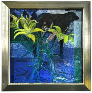 MELROSE JANET 1964,Lilies and Sacred Animals,20th Century,Cheffins GB 2019-10-24