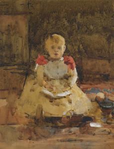 MELVILLE Arthur 1855-1904,A YOUNG BOY READING,Sotheby's GB 2018-11-20