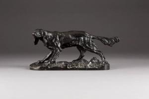 MEN P. ZH 1810-1879,HUNTING DOG,1902,Hargesheimer Kunstauktionen DE 2019-04-12