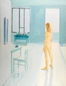 MENACHEM Mizrachi 1951-2011,Nude in the Room,1998,Montefiore IL 2010-12-07