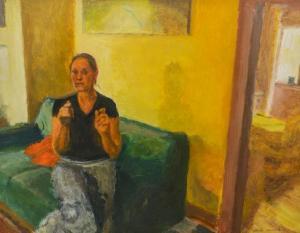 MENCK Clare 1969,Seated Lady,2007,5th Avenue Auctioneers ZA 2023-09-03